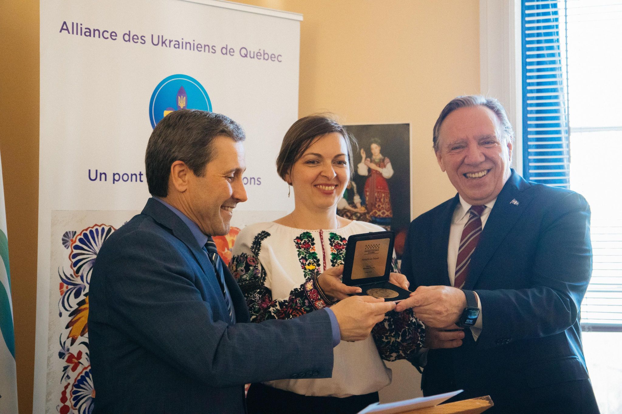 Remise de medailles alliance des ukrainiens de quebec 3