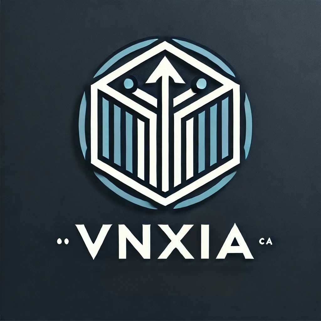 DALL·E 2025-06-28 22.08.49 - A premium, modern logo design for the company name 'VNXIA', fully spelled with all five capital letters, including a capital 'I'. The design features - Copy
